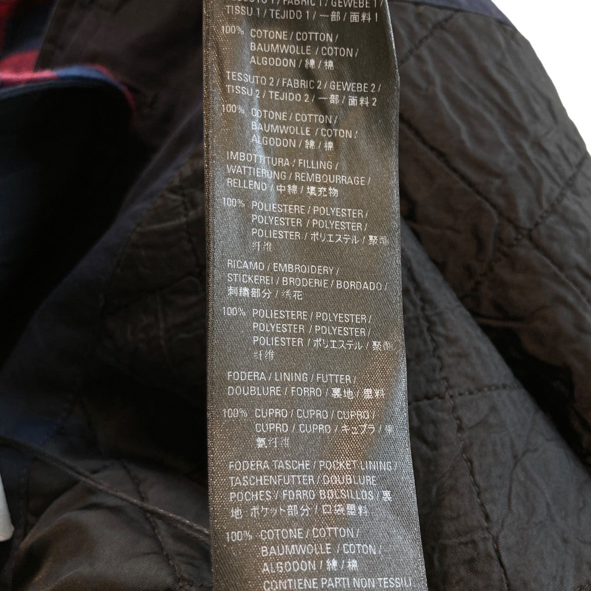 チェックレイヤードライクコート658940