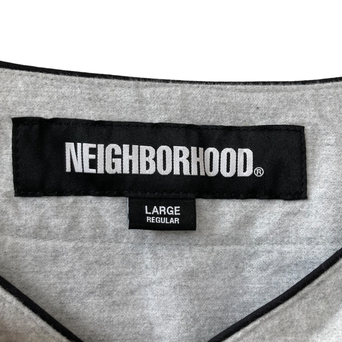 NEIGHBORHOOD(ネイバーフッド) 24SSBASEBALL SHIRT SSベースボールシャツ241AQNH-SHM06