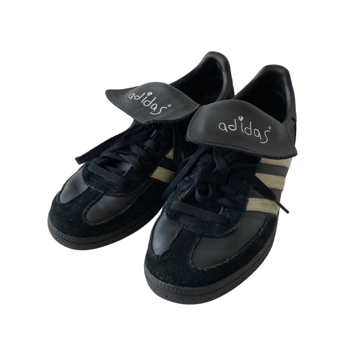 アディダス×シュウキュウ×イーワックスのSHUKYU × E-WAX × adidas Originals Handball Spezial Core Black スニーカー HP6695です。 adidas×SHUKYU×E-WAX シューズ 古着・中古アイテム