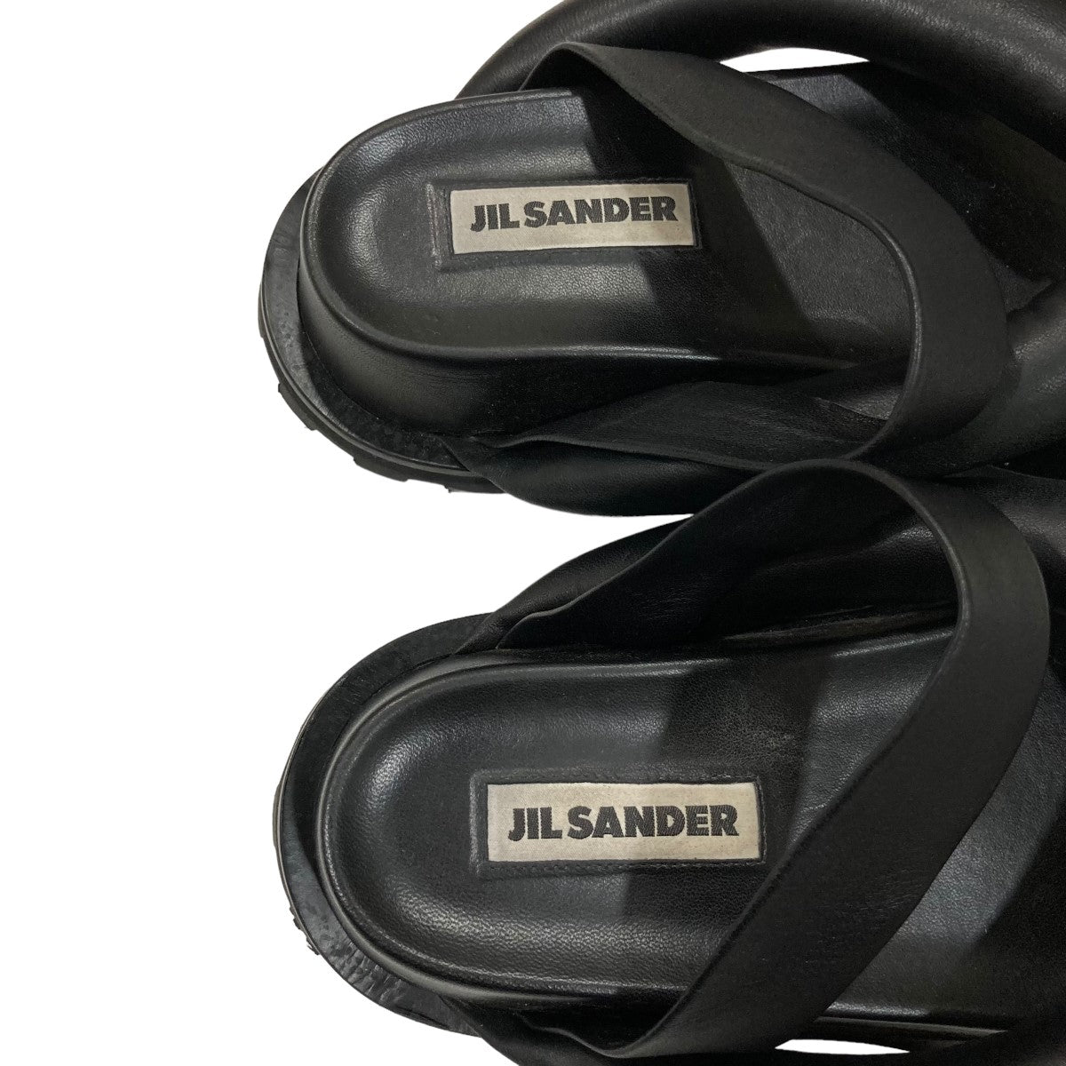 JIL SANDER(ジルサンダー) プラットフォームサンダル ブラック サイズ 37｜【公式】カインドオルオンライン  ブランド古着・中古通販【kindal】