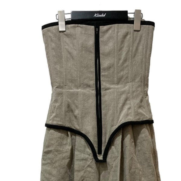 LINEN SUITING JUMPSUIT リネンジャンプスーツ FU-R-JS002