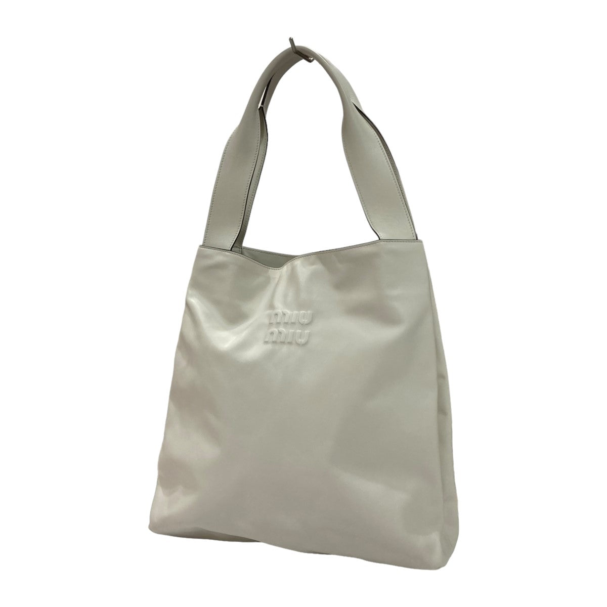 MIU MIU(ミュウミュウ) 2024SS Leather Hobo Bag レザートート