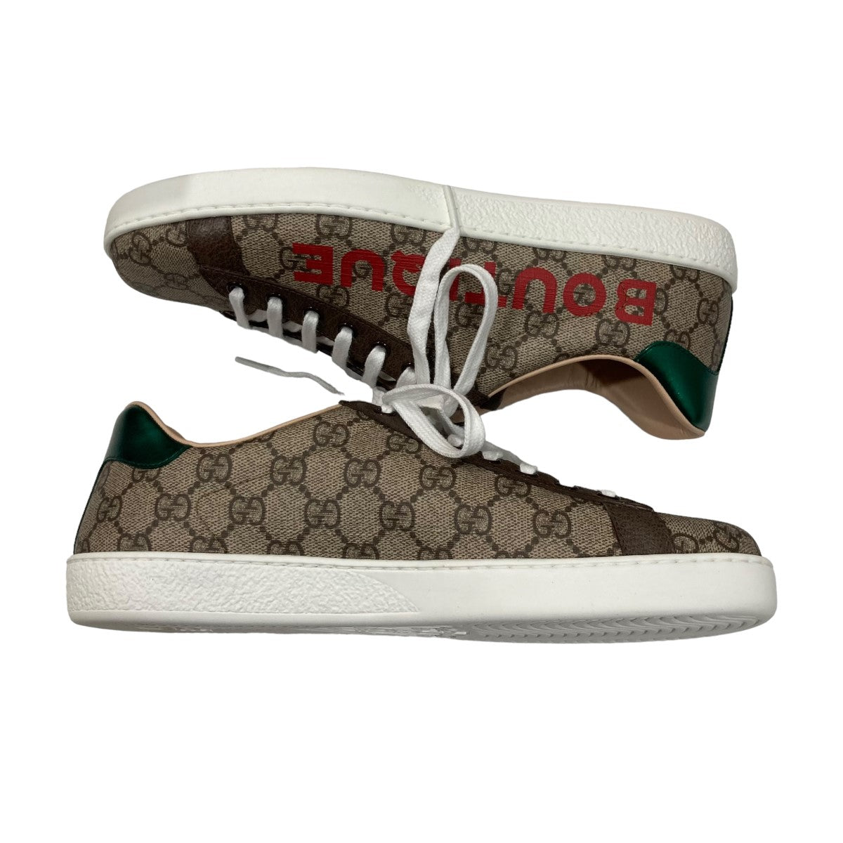 GUCCI(グッチ) BOUTIQUE GGスプリーム スニーカー 623236 623236 ベージュ サイズ 7｜【公式】カインドオルオンライン  ブランド古着・中古通販【kindal】