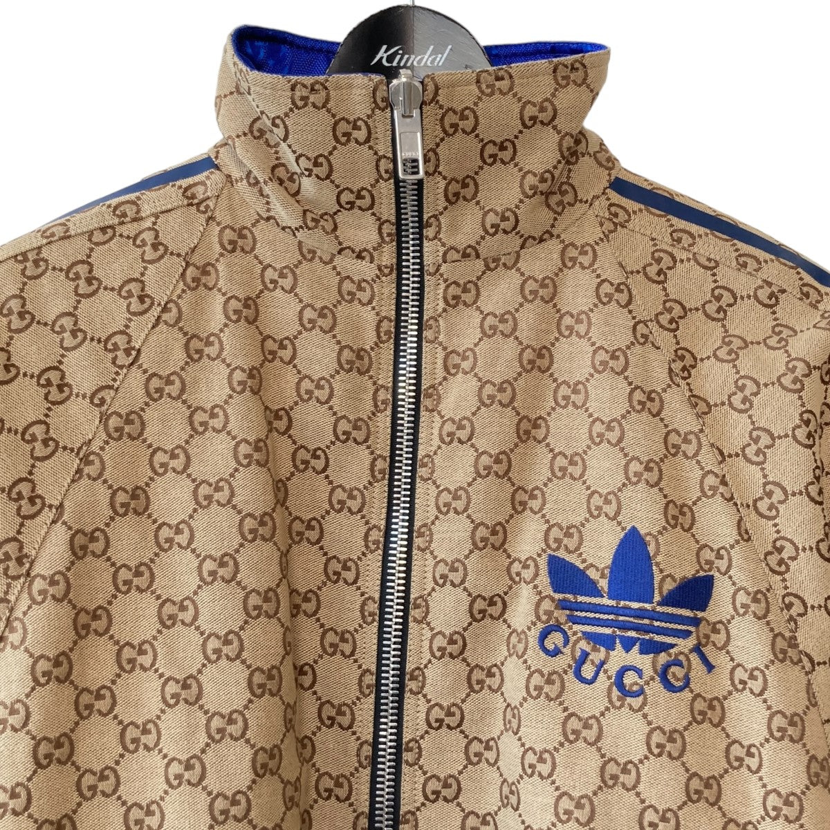 グッチ×アディダスのGGキャンバスリバーシブルジャケット リバーシブルトラックジャケット 712114です。 GUCCI×ADIDAS アウター 古着・中古アイテム