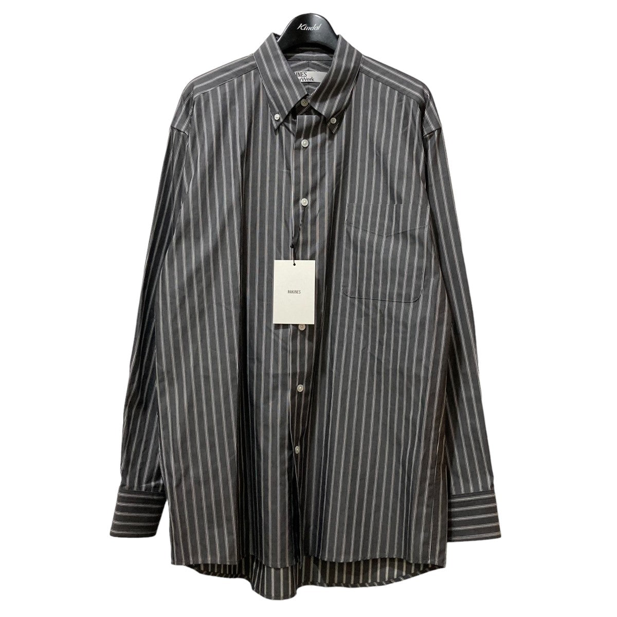 Musterwerk別注 ストライプBDシャツ 09S23SS182S