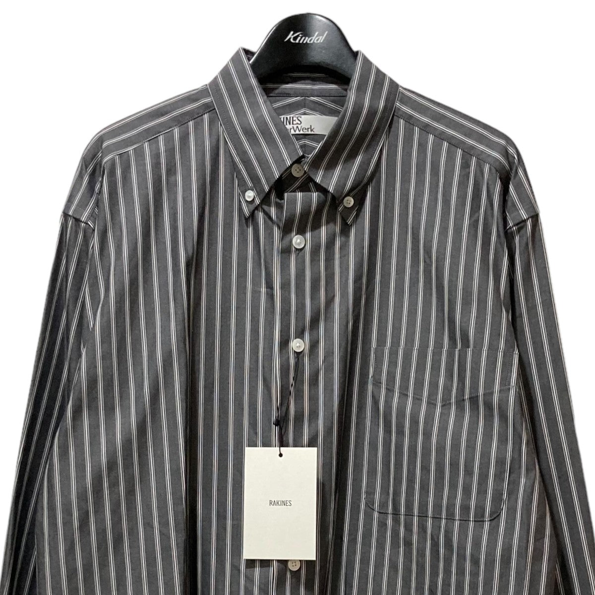 Musterwerk別注 ストライプBDシャツ 09S23SS182S
