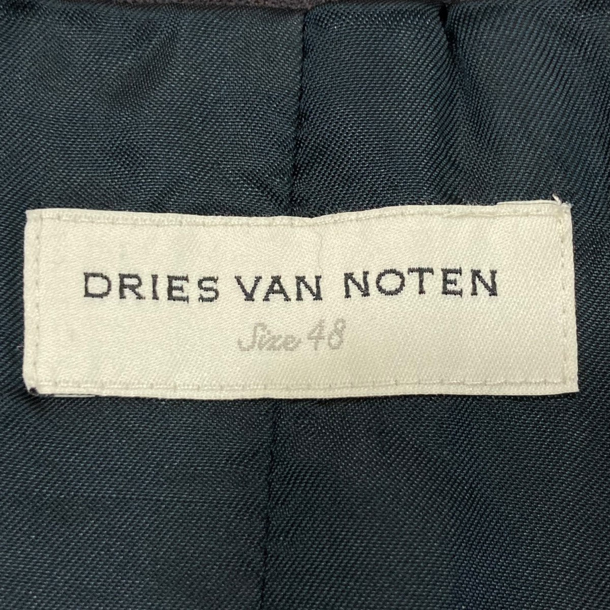 DRIES VAN NOTEN(ドリスヴァンノッテン) コットン テーラードジャケット パープル サイズ 48｜【公式】カインドオルオンライン  ブランド古着・中古通販【kindal】