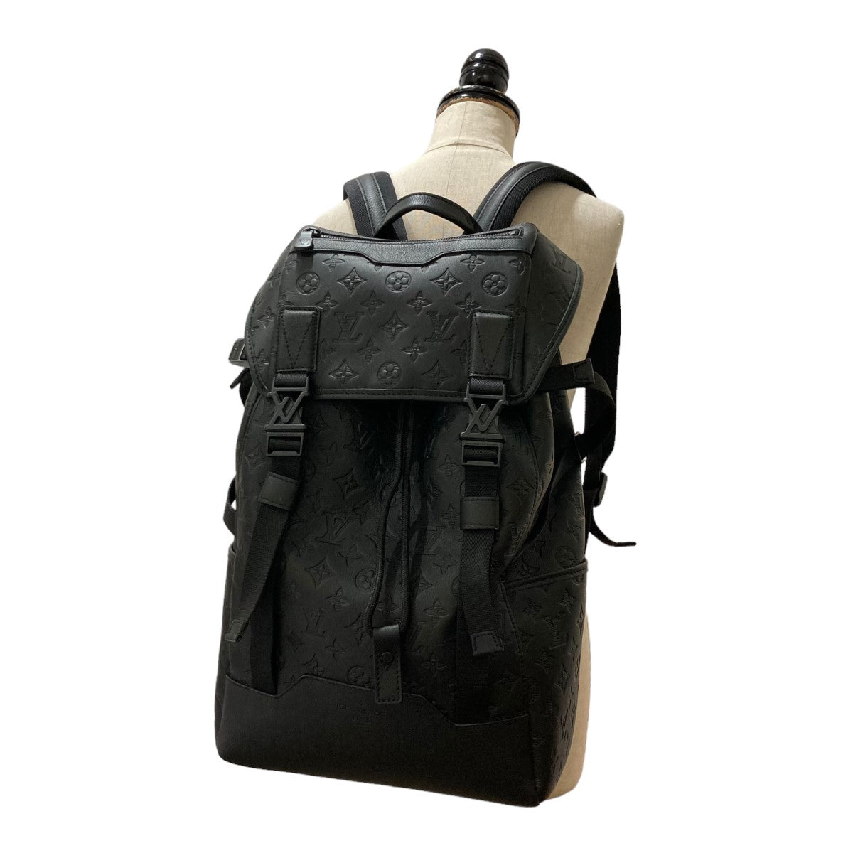 LOUIS VUITTON ゲットアウェイ レザーバックパック M24776 の古着・中古アイテム