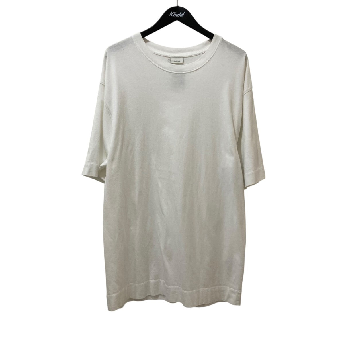 Dries Van Noten★オーバーサイズTシャツ コットン クルーネック DRIES VAN NOTEN(ドリスヴァンノッテン) コットンオーバーサイズ
