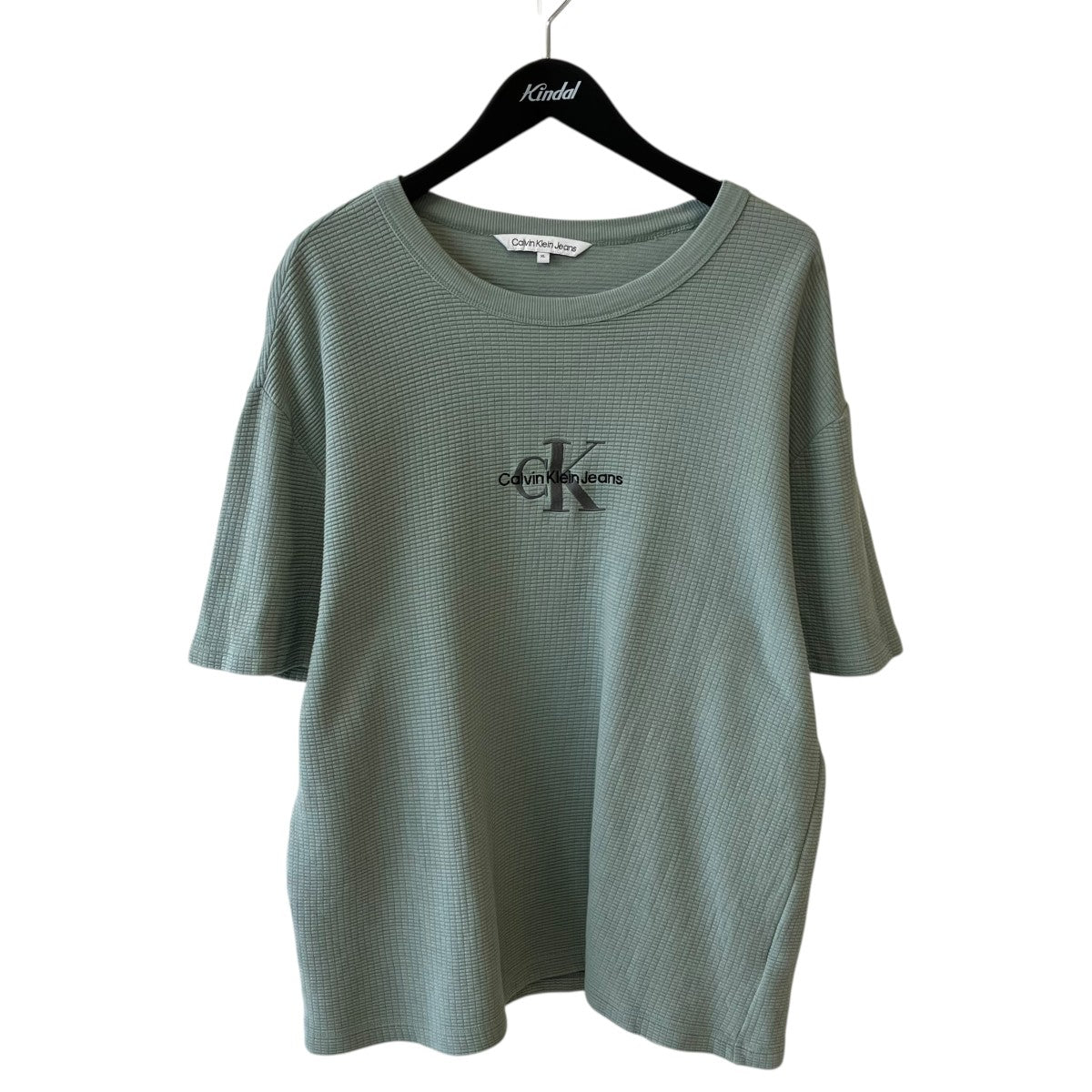 Calvin Klein Jeans シティグリッドショートスリーブTシャツJ325645 古着・中古-1枚目のアイテム画像