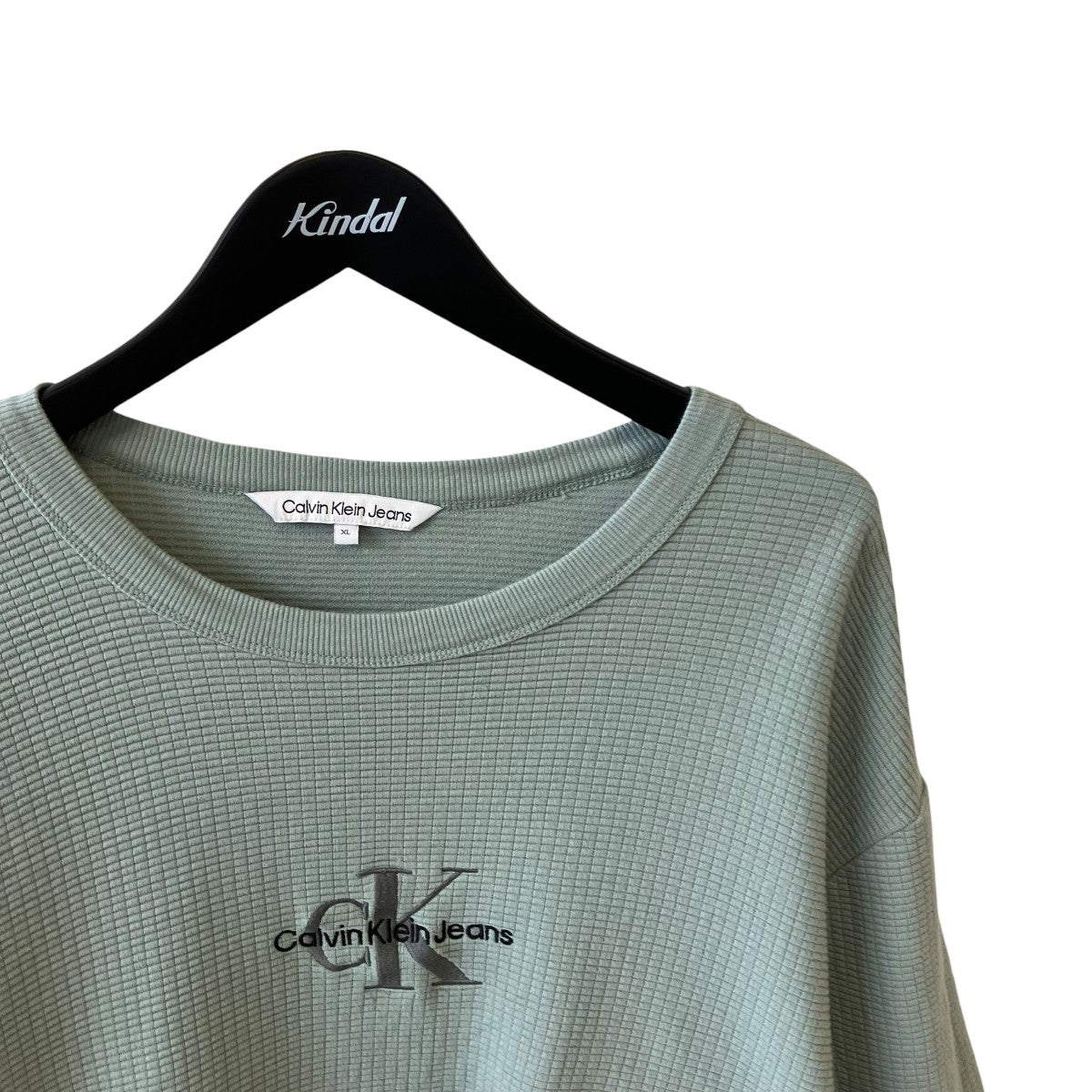 Calvin Klein Jeans シティグリッドショートスリーブTシャツJ325645 古着・中古-3枚目のアイテム画像