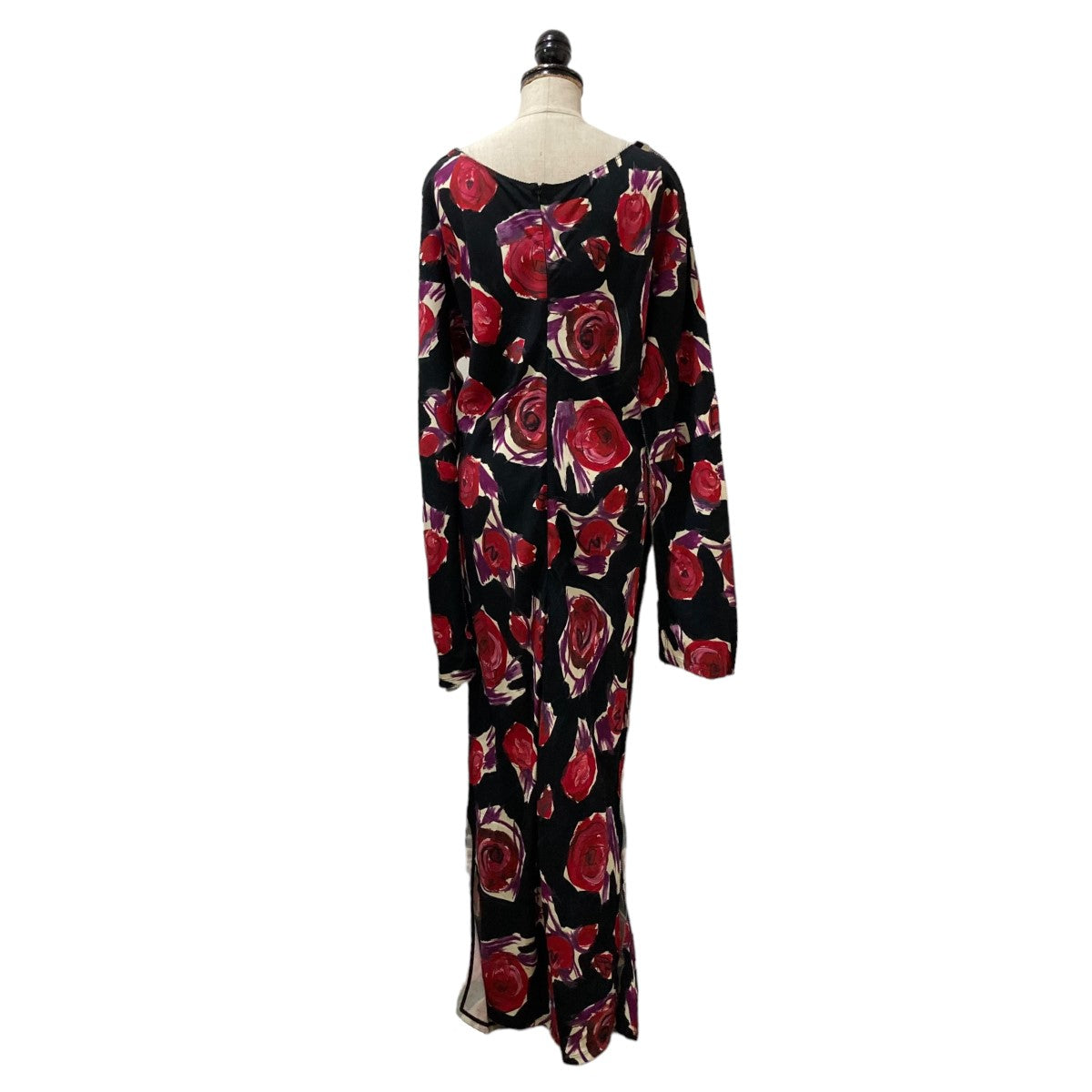 MARNI(マルニ) ローズプリント カットオフドレス 08028300963