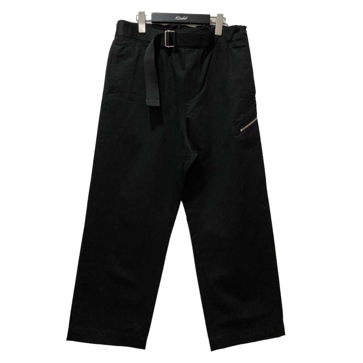 OAMC(オーエーエムシー) 2024SS Regs Pant ベルテッドパンツ 24E28OAU75 24E28OAU75 ブラック サイズ  S｜【公式】カインドオルオンライン ブランド古着・中古通販【kindal】