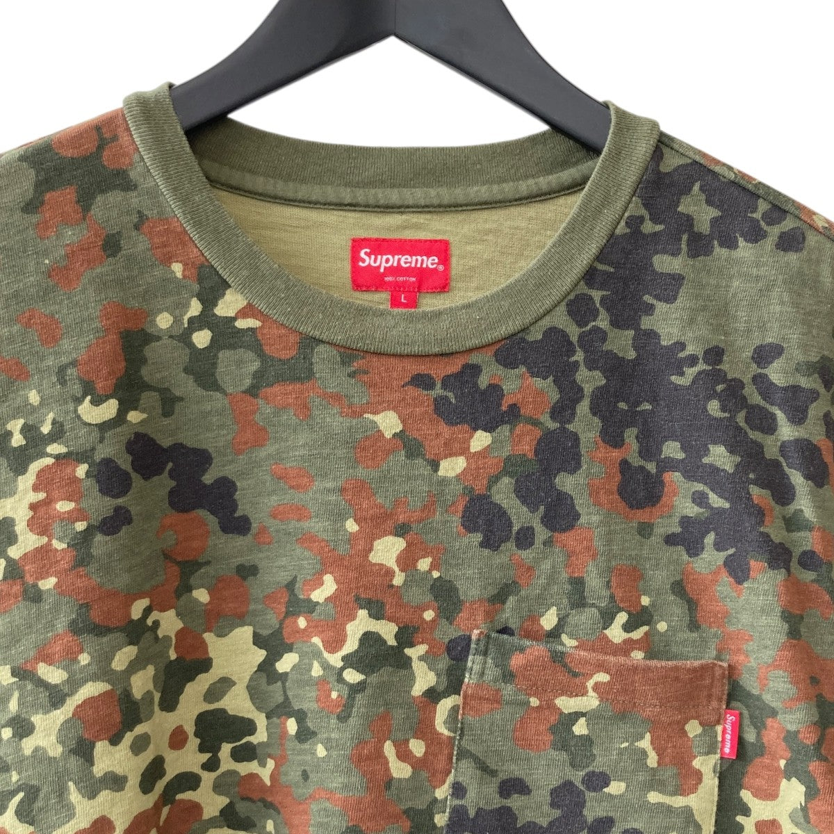 supreme 25ss カモ柄T Supreme シュプリーム 25SS S／S Pocket Tee Mossy Oak Camo