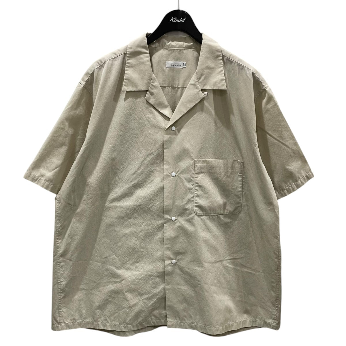 nanamica(ナナミカ) オープンカラー半袖シャツ Open Collar Wind