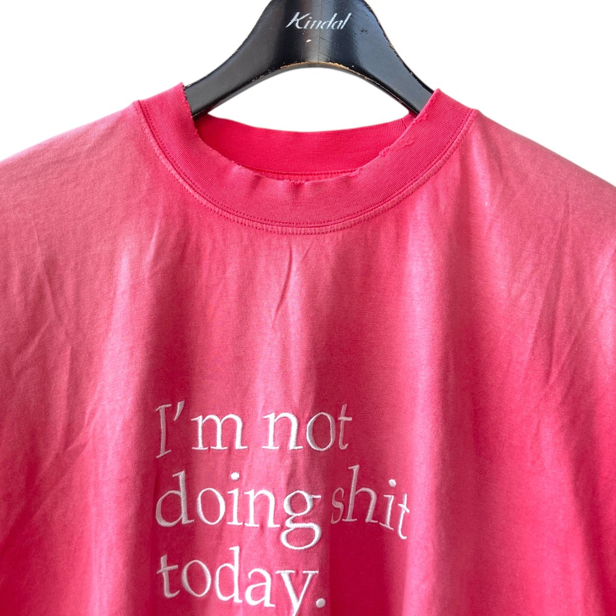 VETEMENTS(ヴェトモン) TシャツUE63TR320P UE63TR320P ピンク