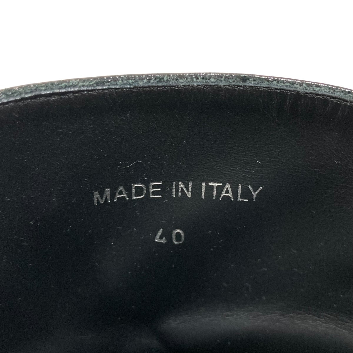 エナメル加工コンバットブーツ