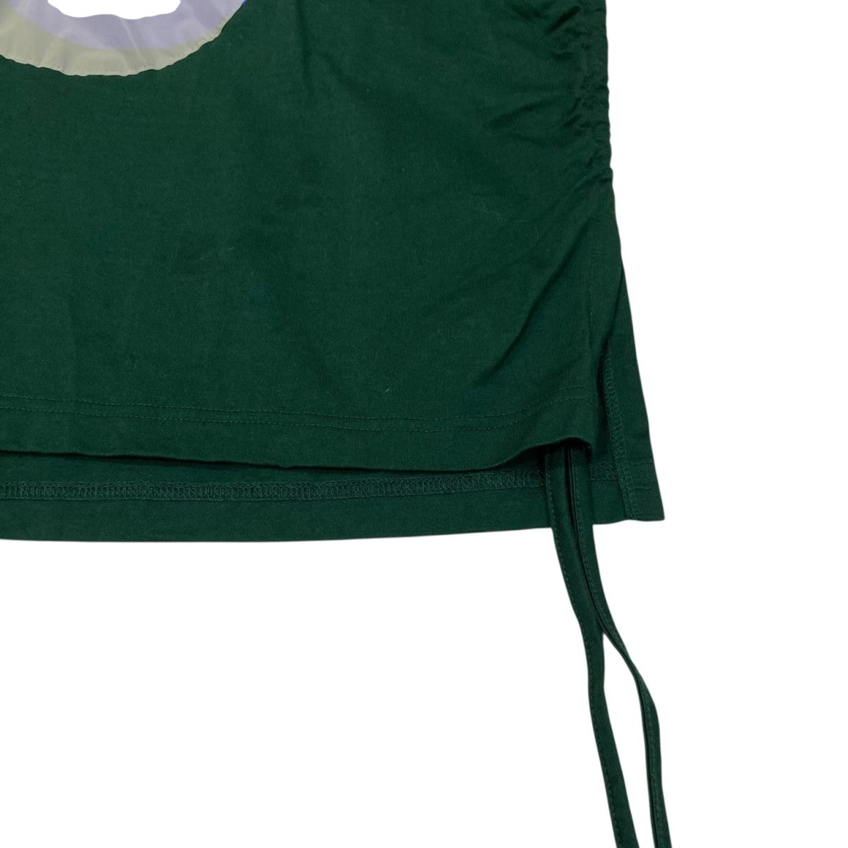 サイドギャザー ノースリーブTシャツ522342700401-01