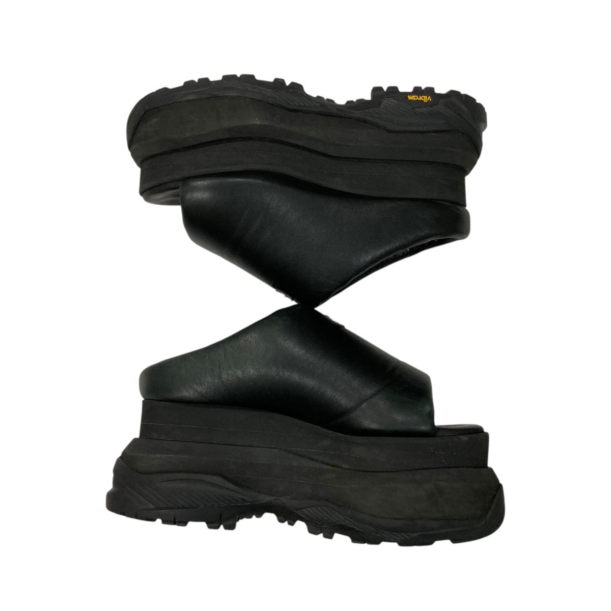 sacai(サカイ) Padded Wedge Mules ミュールサンダル 24-07175