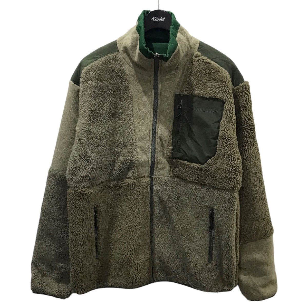 Columbia(コロンビア) 24AW ジップアップリバーシブルフリースジャケット Chicago Avenue Reversible JKT  シカゴアベニューリバーシブルジャケット PM0256 PM0256 グリーン・カーキ サイズ M｜【公式】カインドオルオンライン  ブランド古着・中古通販【kindal】