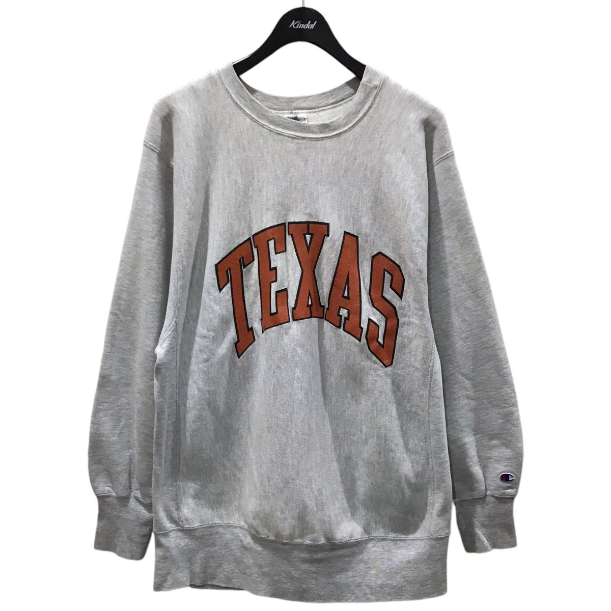 Champion(チャンピオン) 90s スウェットトレーナー TEXAS テキサス REVERSE WEAVE グレー サイズ  XL｜【公式】カインドオルオンライン ブランド古着・中古通販【kindal】