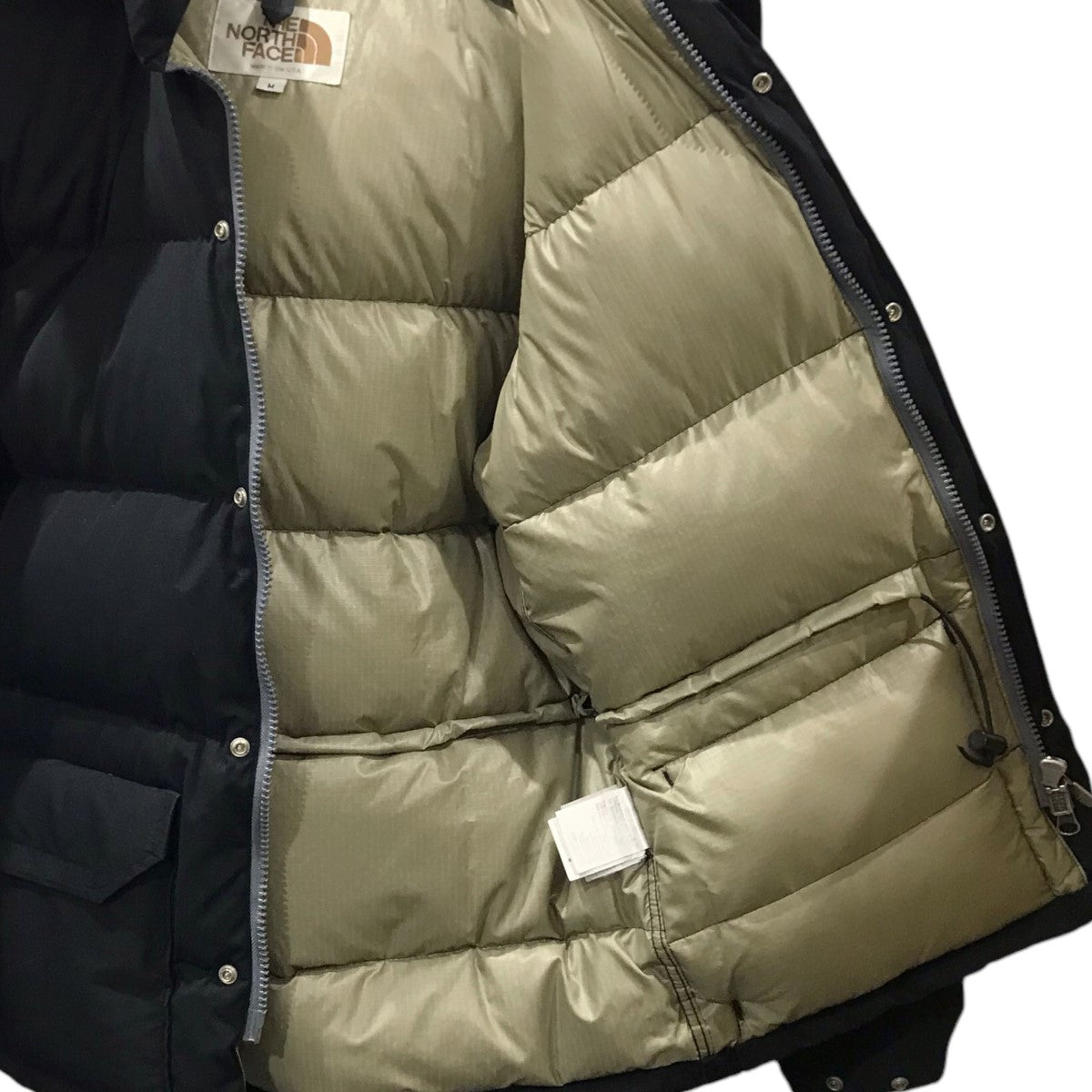 THE NORTH FACE(ザノースフェイス) 80s ダウンジャケット Sierra Parka シエラパーカ 茶タグ USA製 ND-1025