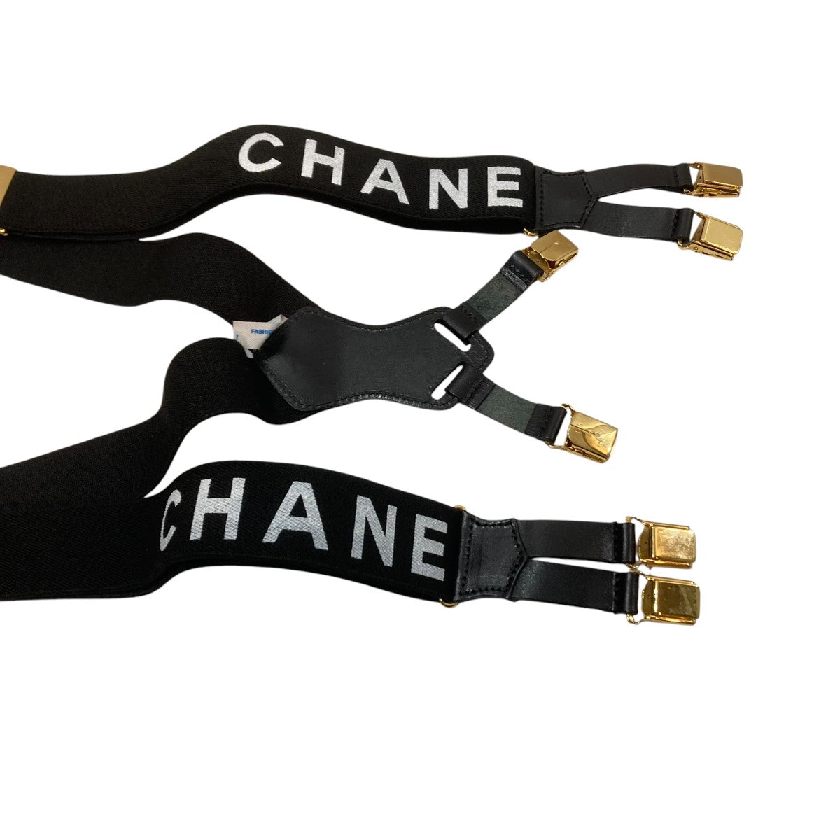CHANEL サスペンダー　白黒セット CHANEL サスペンダー 白黒セット