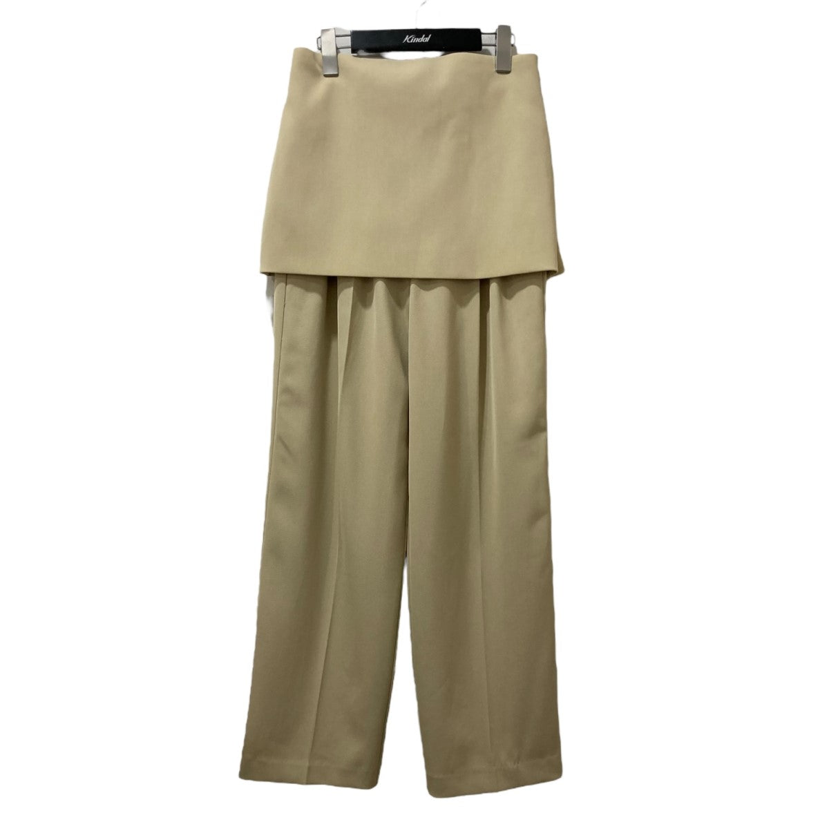 GENEVA WIDELEG TROUSERS / HIGH DENSITY 2WAY STRETCH - ONLINE