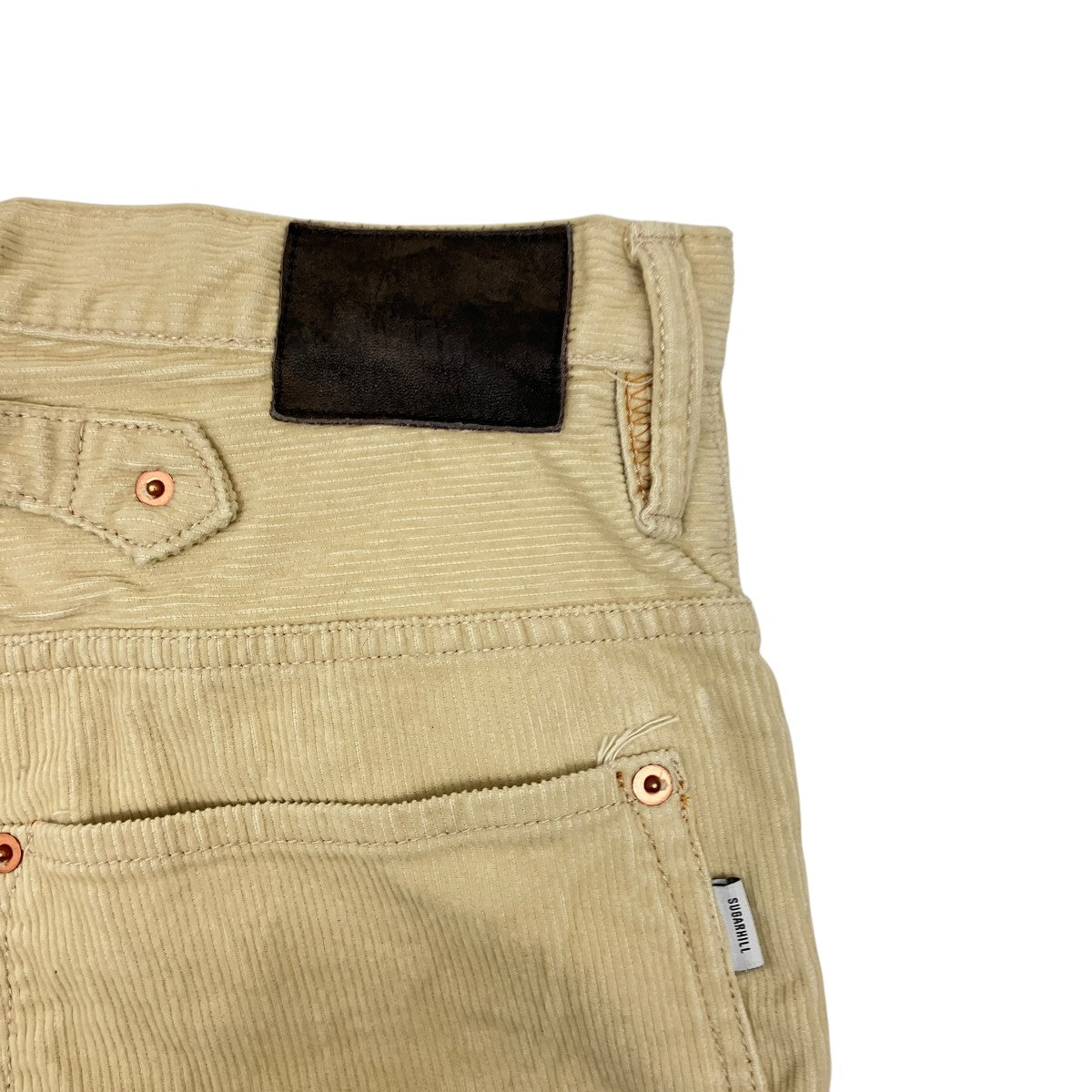 SUGARHILL(シュガーヒル) 22AWCORDUROY STRAIGHT DENIM PANTSパンツ