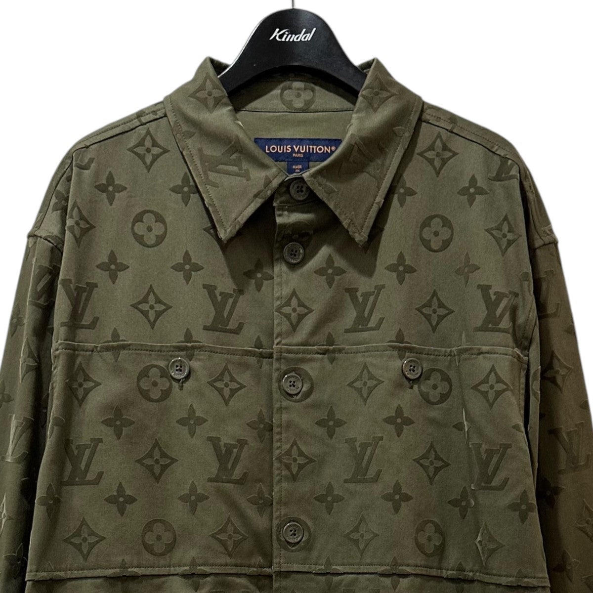 LOUIS VUITTON(ルイヴィトン) Monogram Long Sleeves Shirt モノグラムロングスリーブシャツ RM232Q 26  HPB45W