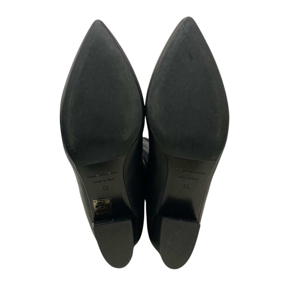 FABIO RUSCONI ポインテッドトゥ ロングブーツ 古着・中古-6枚目のアイテム画像