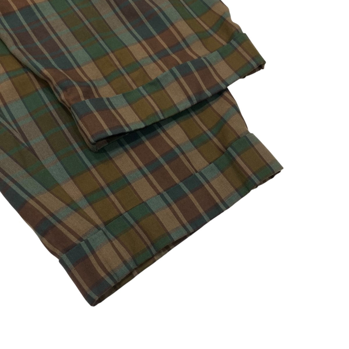 コルデラ　ニットパンツ CORDERA(コルデラ) CHECKERED MASCULINE PANTS チェック