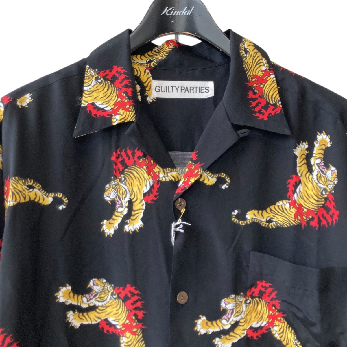 WACKO MARIA(ワコマリア) 24AWTIM LEHI HAWAIIAN SHIRT L S総柄シャツ24FW-WMS-HI03  24FW-WMS-HI03 ブラック、イエロー、レッド サイズ L｜【公式】カインドオルオンライン ブランド古着・中古通販【kindal】