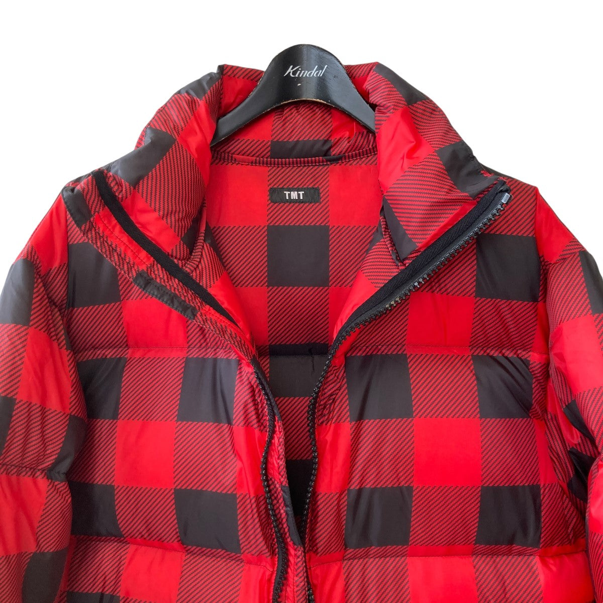 TMT 23AWBUFFALO CHECK DOWN JACKETダウンジャケットTJK F2306 古着・中古-3枚目のアイテム画像