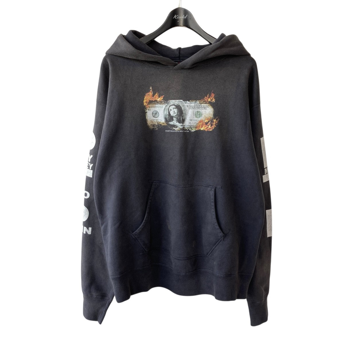 SAINT MICHAEL Pay money to my painパーカーSM-YS8-0000-C51 古着・中古-1枚目のアイテム画像