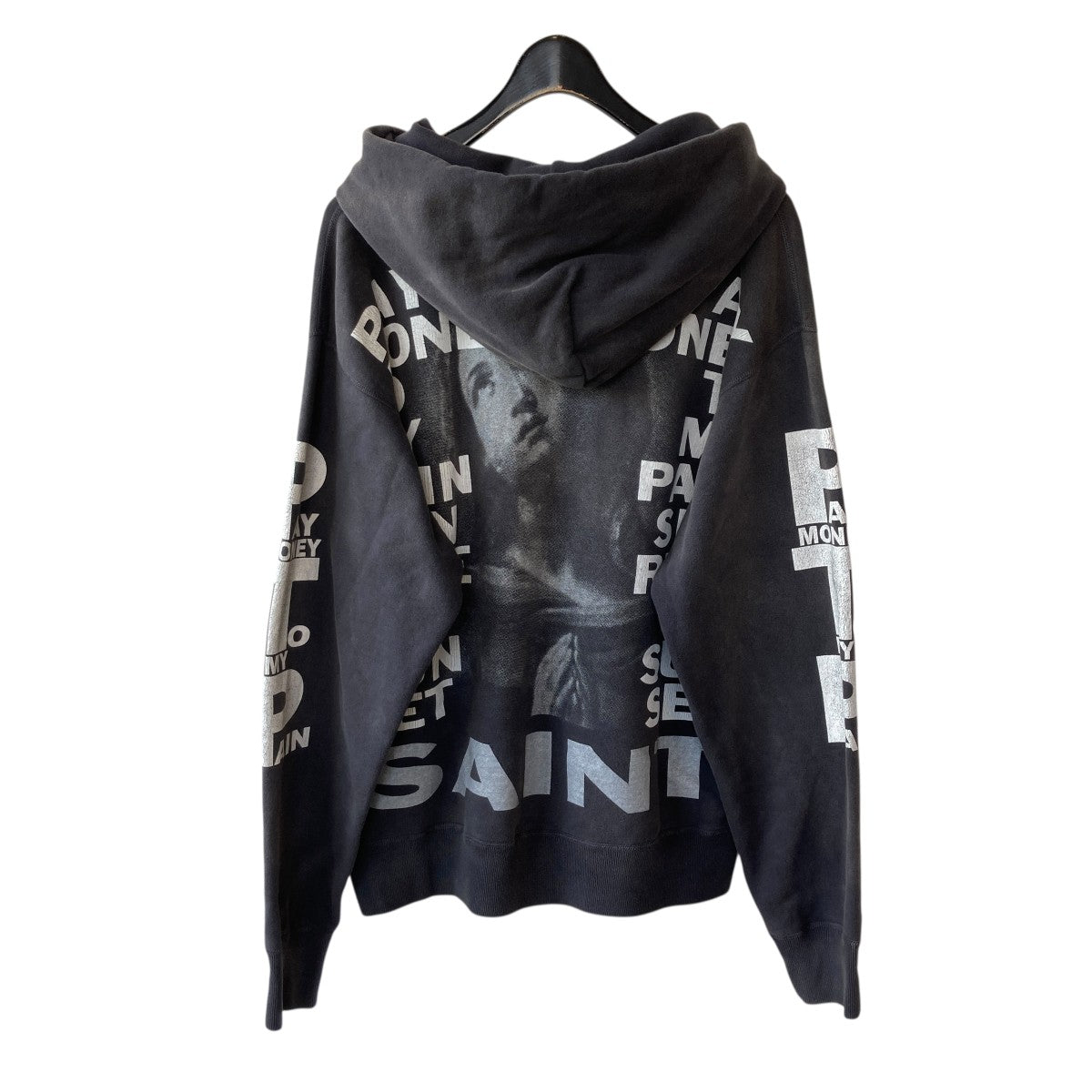 SAINT MICHAEL Pay money to my painパーカーSM-YS8-0000-C51 古着・中古-2枚目のアイテム画像
