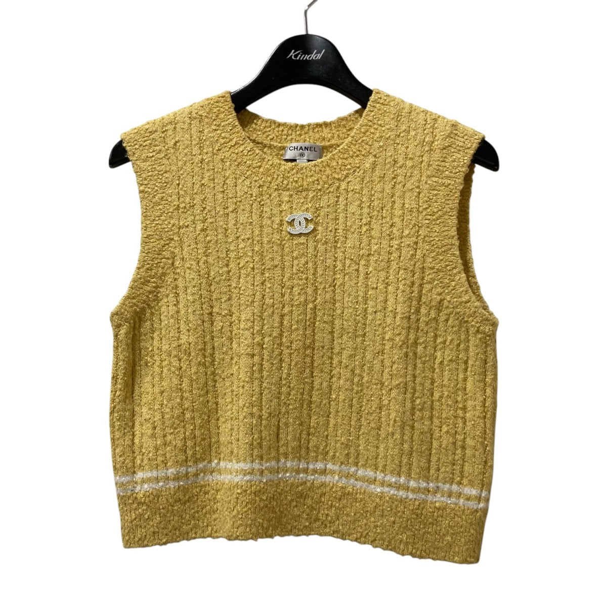 CHANEL(シャネル) ココマークノースリーブニットP72196K10414