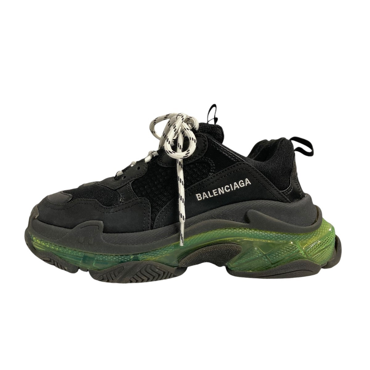 BALENCIAGA(バレンシアガ) TRIPLE S トリプルエススニーカー541624 541624 ブラック、グリーン サイズ  26.5cm｜【公式】カインドオルオンライン ブランド古着・中古通販【kindal】