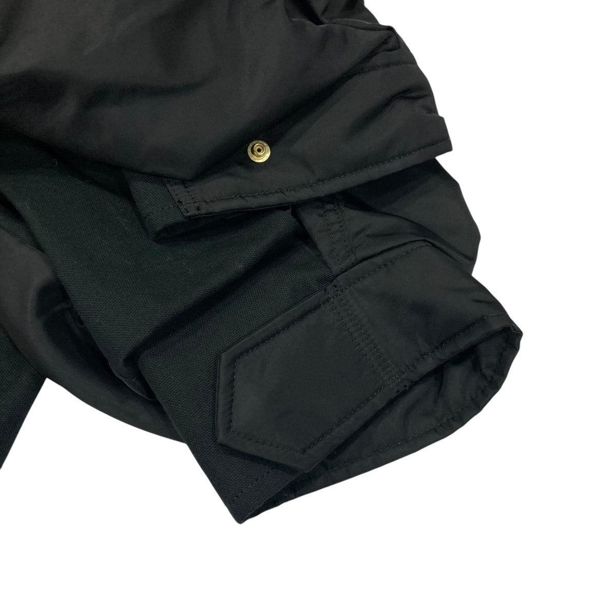 sacai×Carhartt WIP 2024SS Duck Nylon Twill Coat ダック×ナイロン  