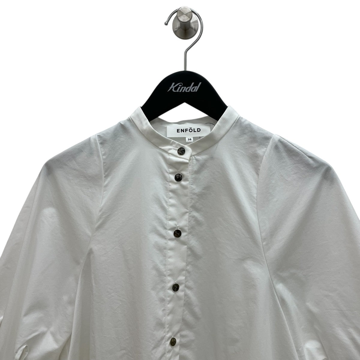 ENFOLD(エンフォルド) FLOWER SHIRT.チュニック 半袖ブラウス ENFOLD(エンフォルド) FLOWER SHIRT.チュニック 半袖ブラウス