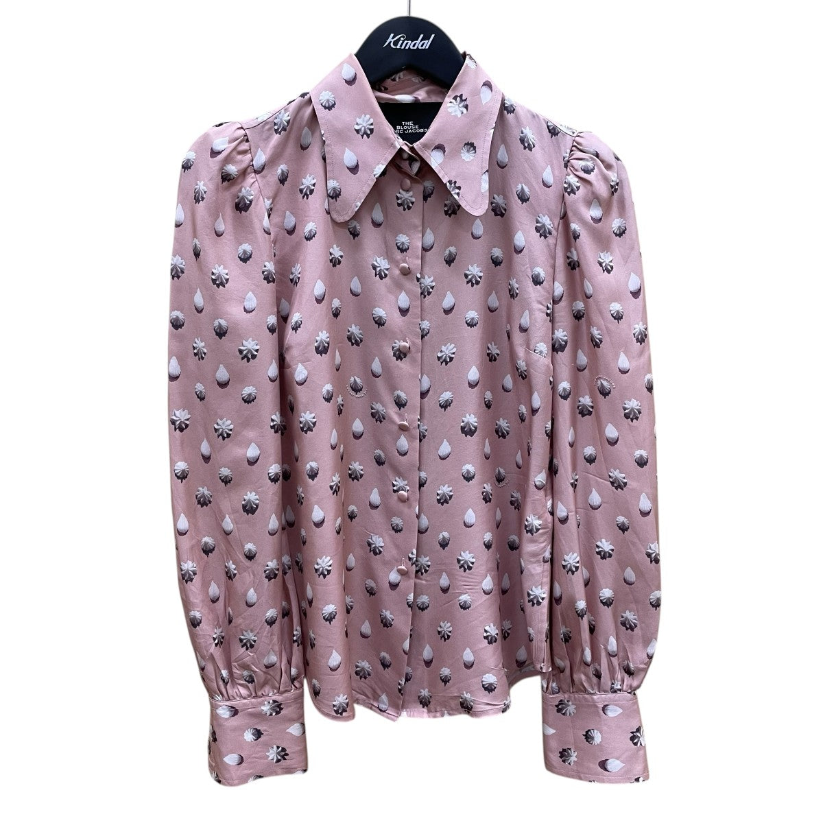 MARC JACOBS(マークジェイコブス) 総柄シルクブラウスV6000047