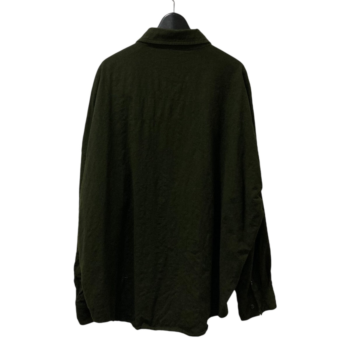 SHIRT AXL WOOL MARウールロングスリーブシャツ