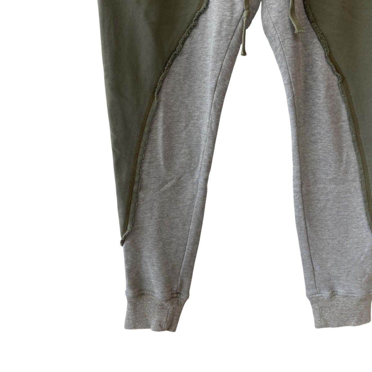 GREG LAUREN ARMY ／ RECYCLED FLEECE 50-50 Sスウェットパンツ 古着・中古-4枚目のアイテム画像