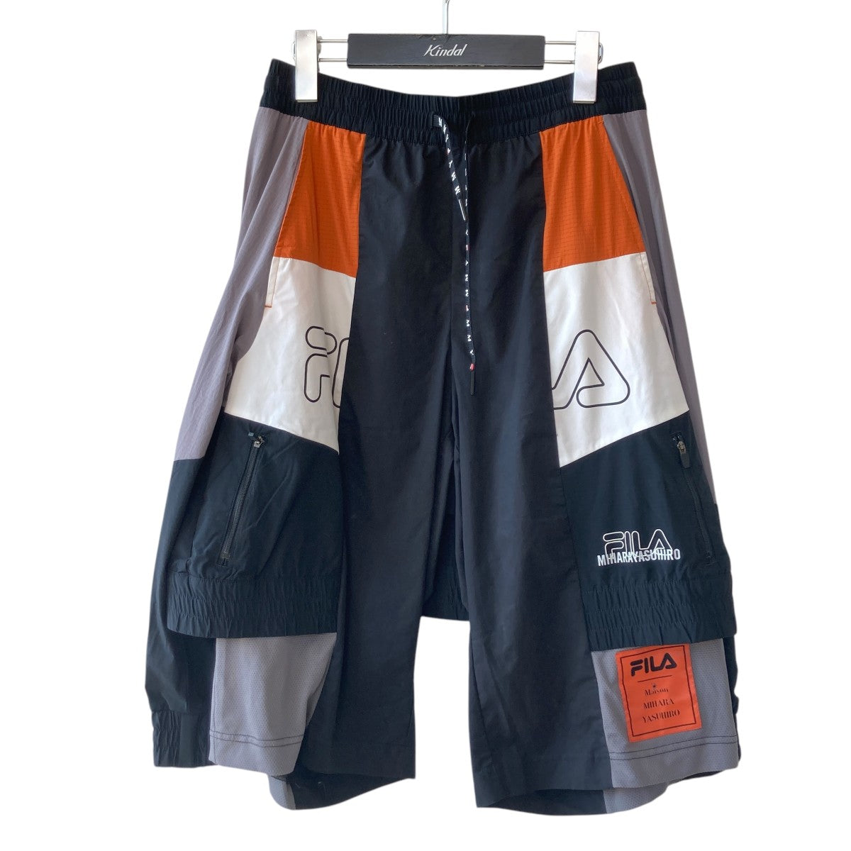 Maison MIHARA YASUHIRO×FILA ドッキングハーフパンツP06PT806