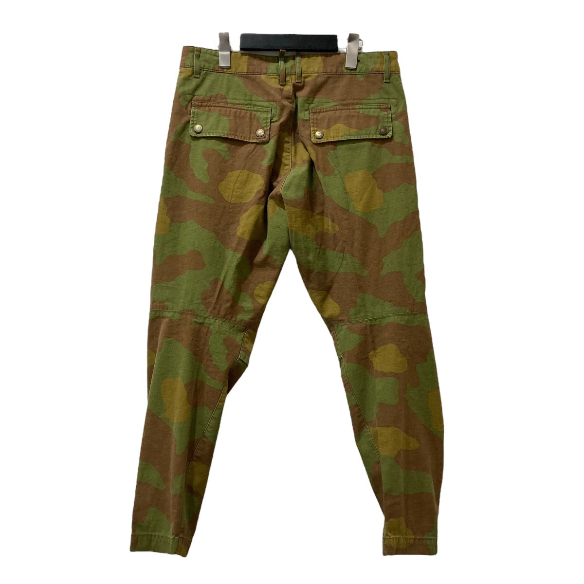 DSQUARED2(ディースクエアード) Skipper cargo pant カモフラージュ カーゴパンツ S74KB0582 S74KB0582  カーキ サイズ 46｜【公式】カインドオルオンライン ブランド古着・中古通販【kindal】