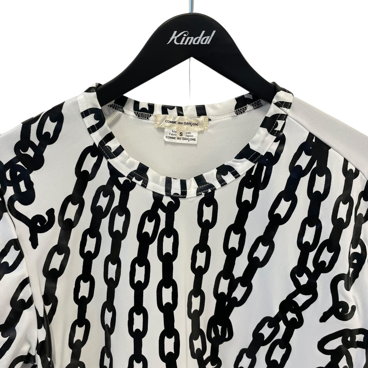 COMME des GARCONS(コムデギャルソン) チェーン柄TシャツGN-T016