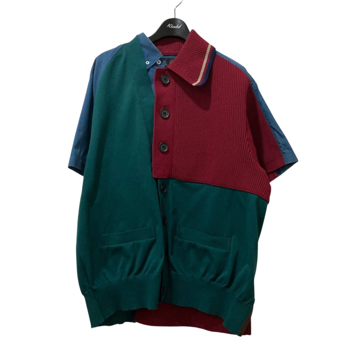KOLOR(カラー) 21SCL-T01201半袖Tシャツ グリーン サイズ 1