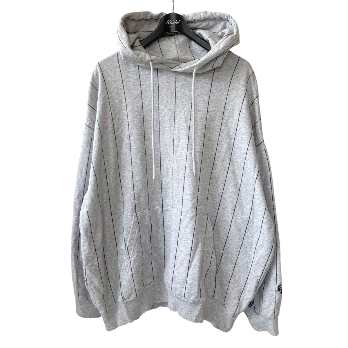 KEBOZ(ケボズ) プルオーバーパーカー ライトグレー サイズ L