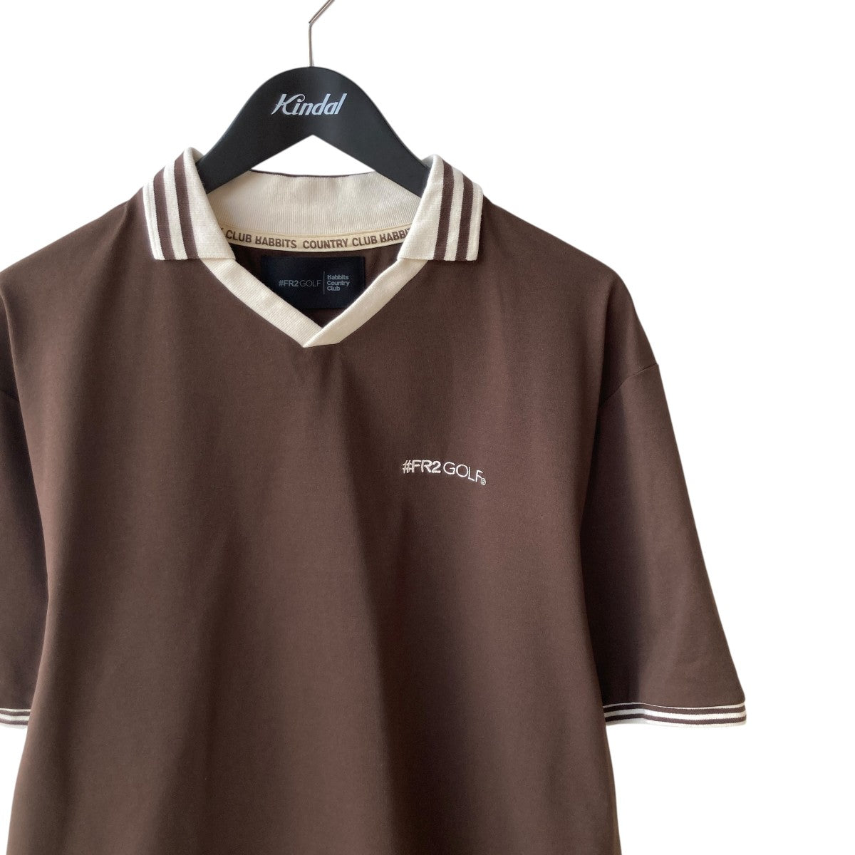 FR2 GOLF エフアールツー ゴルフ ブラックポロシャツ サイズ：M FR2 GOLF エフアールツーゴルフ 半袖ポロシャツ
