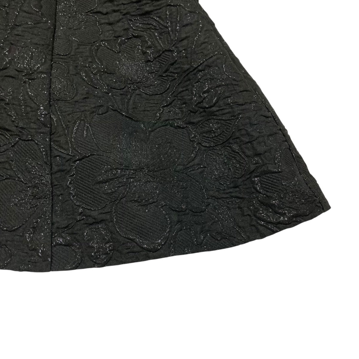 アメリ AMERI MEDI 2WAY JACQUARD BARE TOP ジャカードビスチェ ブラック サイズ：S AMERI(アメリ) MEDI 2WAY JACQUARD BARE TOPジャカードビスチェ